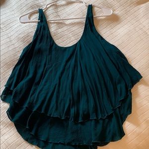 Free People Cropped Layered Tank